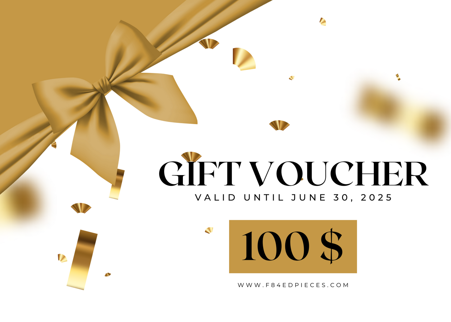 F84ed Pieces Gift Card