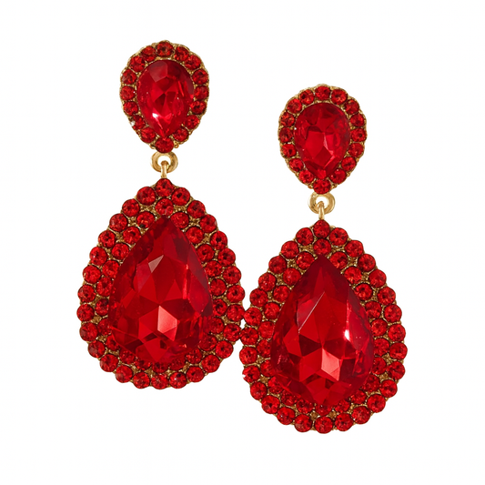 The Ruby Queen Dangles