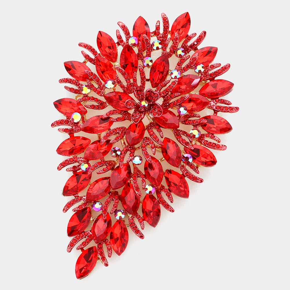 Color Burst Queen Brooch