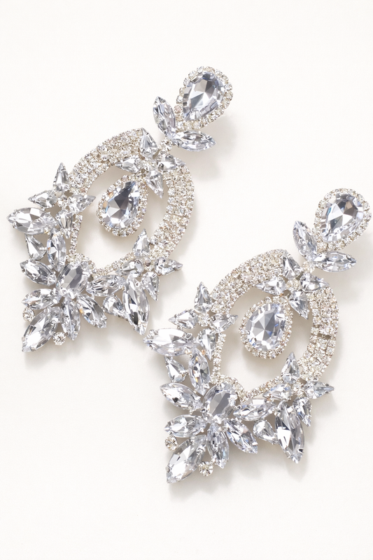Crystal Crown Royale Earrings